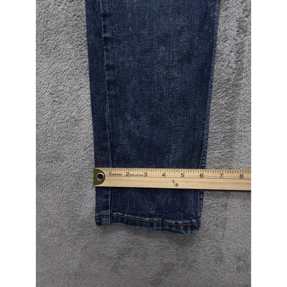 Levi's 511 Slim Fit Jeans Mens Measured 30x29 Blue Stretch Medium Wash Zip Fly‎